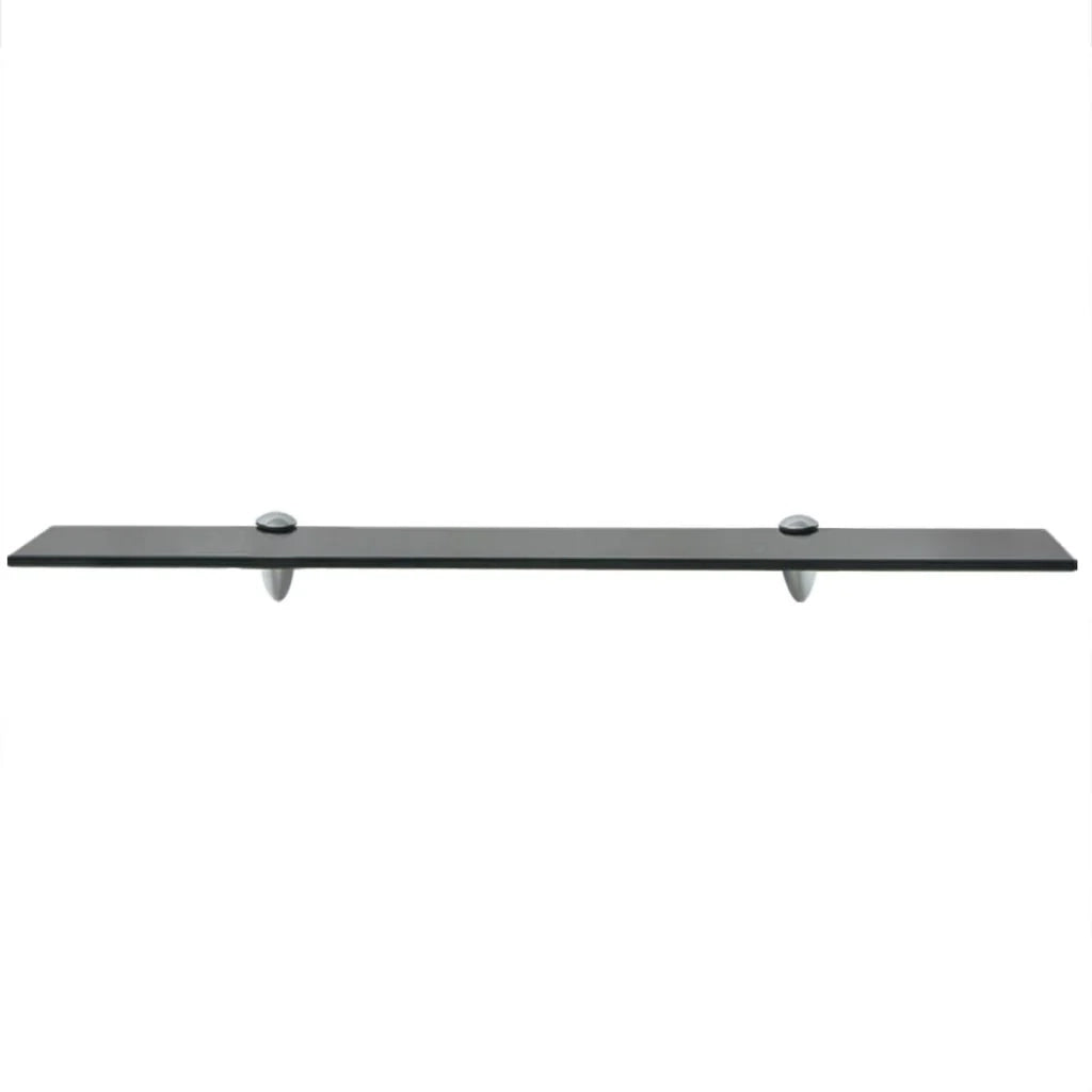 Mensola in vetro di design da parete 70x10 cm vetro 8 mm 2702131/2