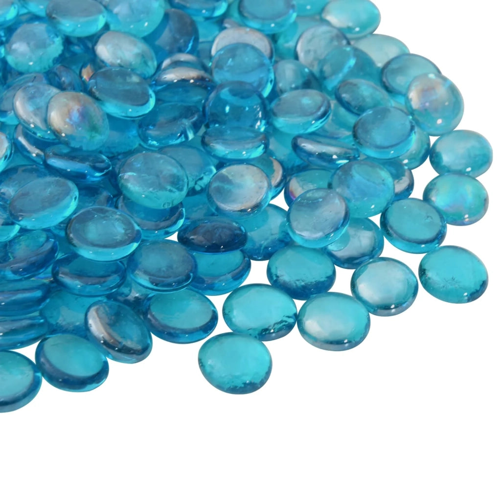 Nugget di vetro 17-19 mm Blu acquamarina Vetro 42041599