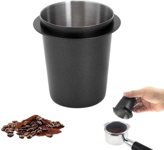 Portafiltro per caffè - Doseerbekker 58 mm - Aiuto per dosare caffè - Accessorio per barista - Portafiltro - Doseerbekker per caffè - Materiale duraturo