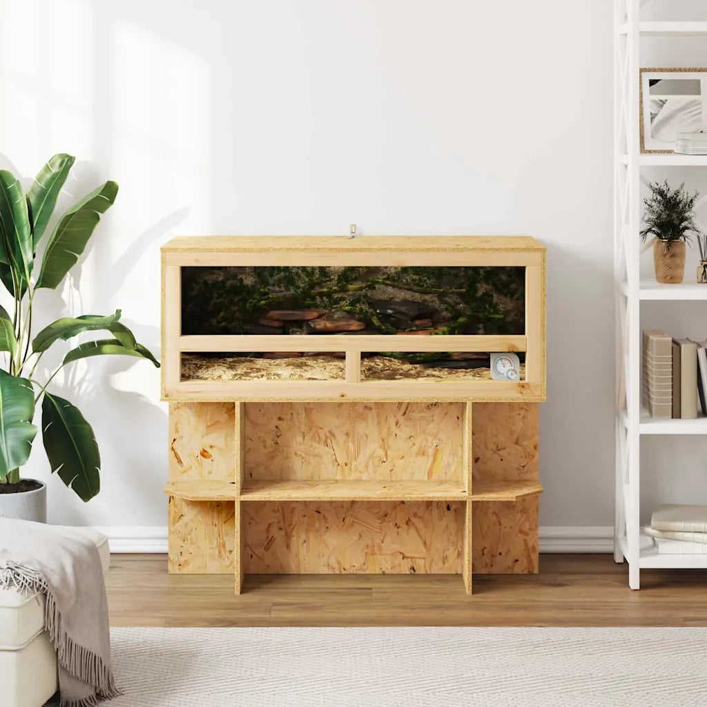 Terrario Marrone 100 x 40 x 90 cm OSB CFW4200254