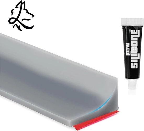 Drenaggio a parete - Prevenzione danni da acqua - 3 metro - Bianco/Nero/Grigio/Translucido