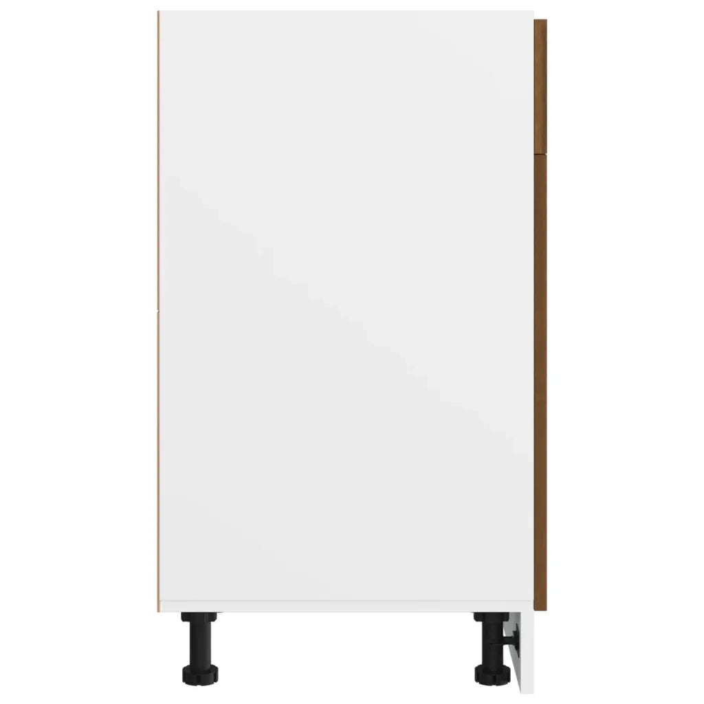 Mobile con Cassetto Rovere Marrone 40x46x81,5 Legno Multistrato cod mxl 65322