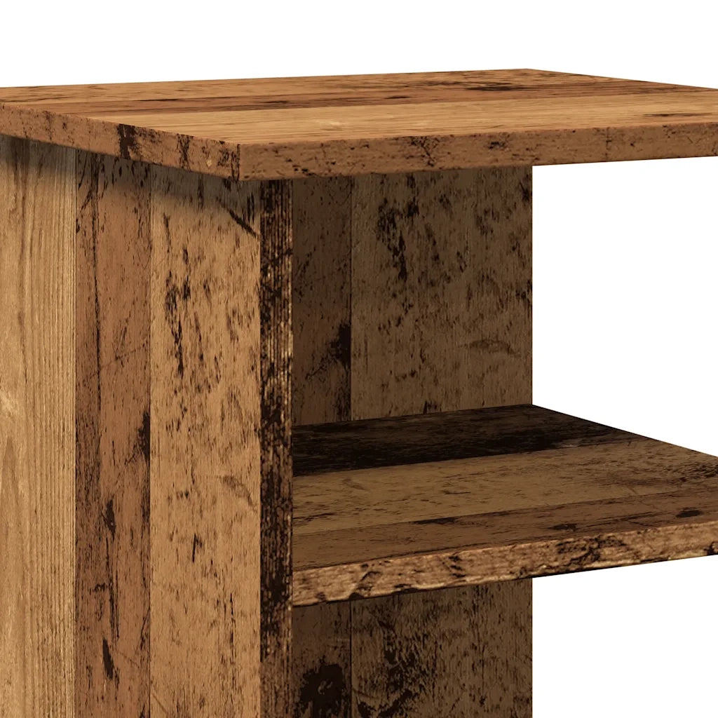 Credenza Legno Vecchio 35x35x55 cm in Legno Multistrato