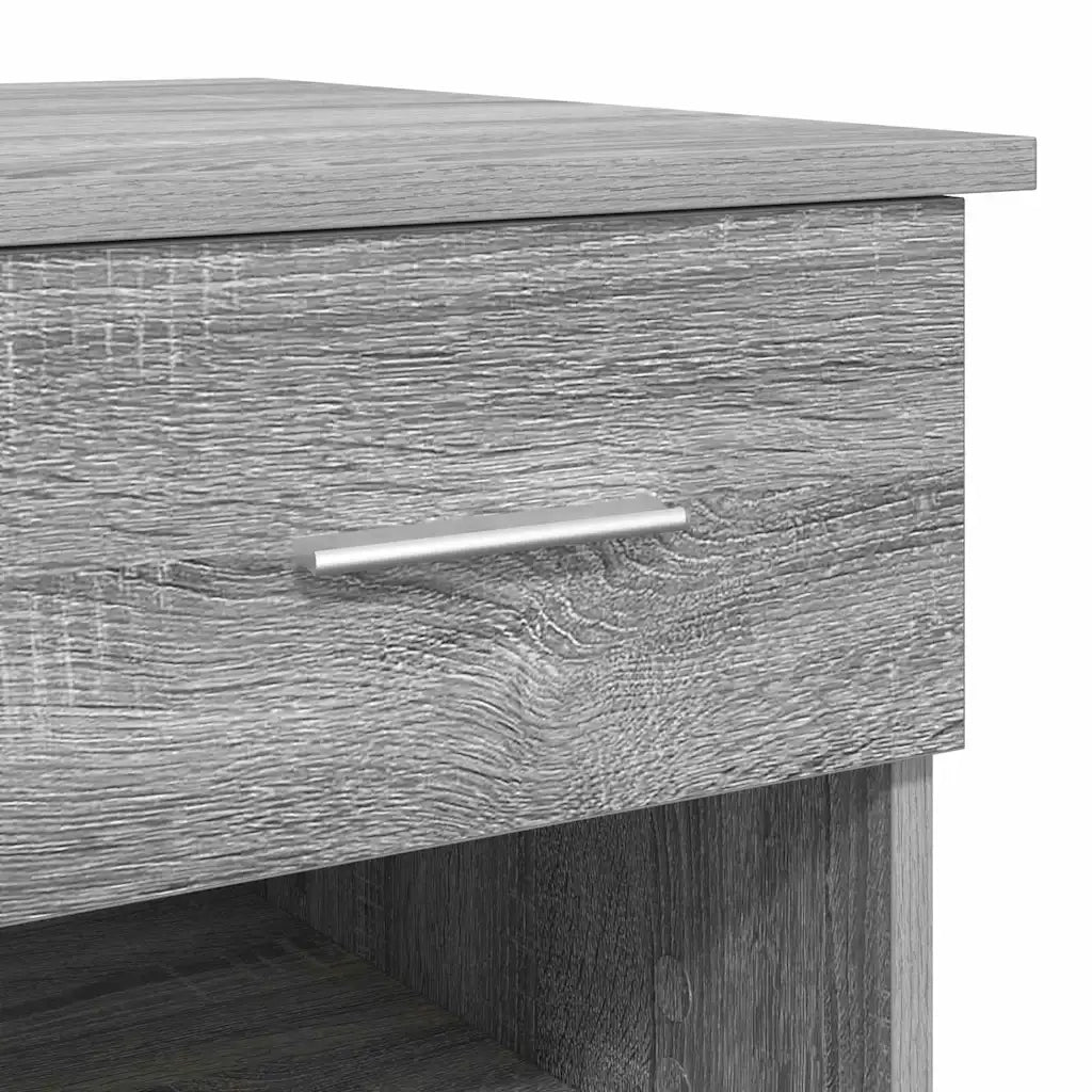 Scrivania Grigio Sonoma 90 x 49 x 75 cm Legno multistrato 869271