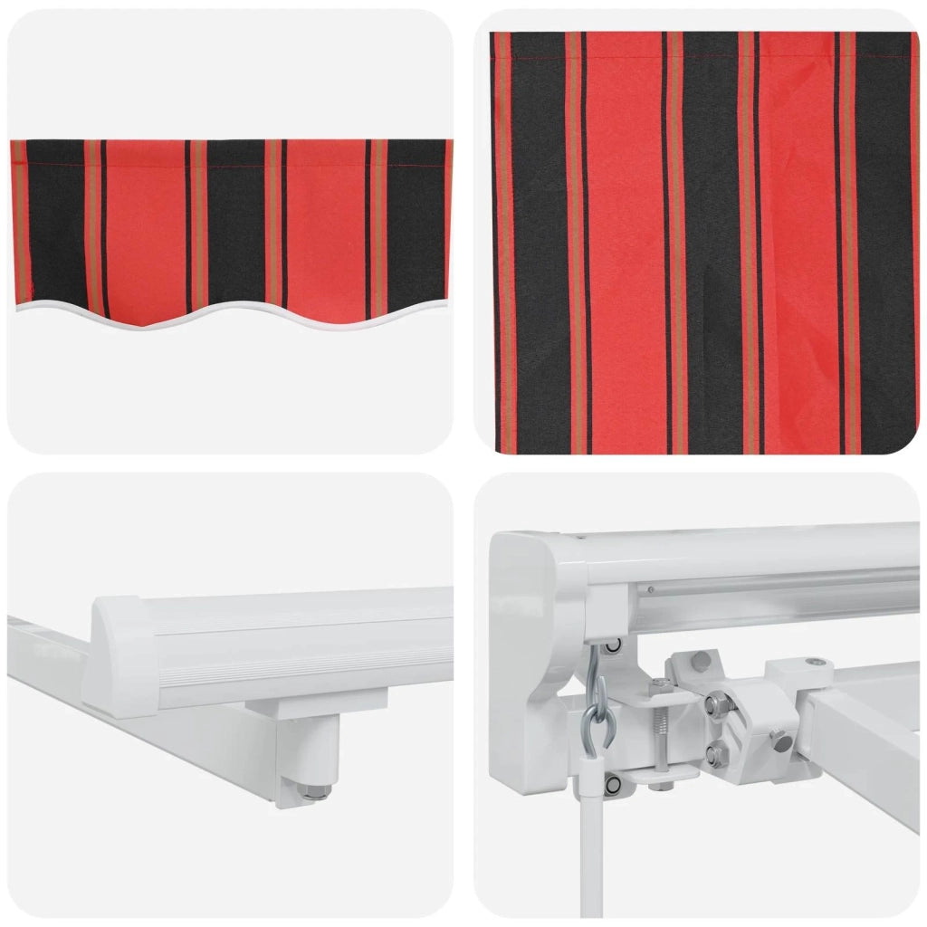 Cornice per Tenda Manuale con LED 4,5 × 3 m 3420652