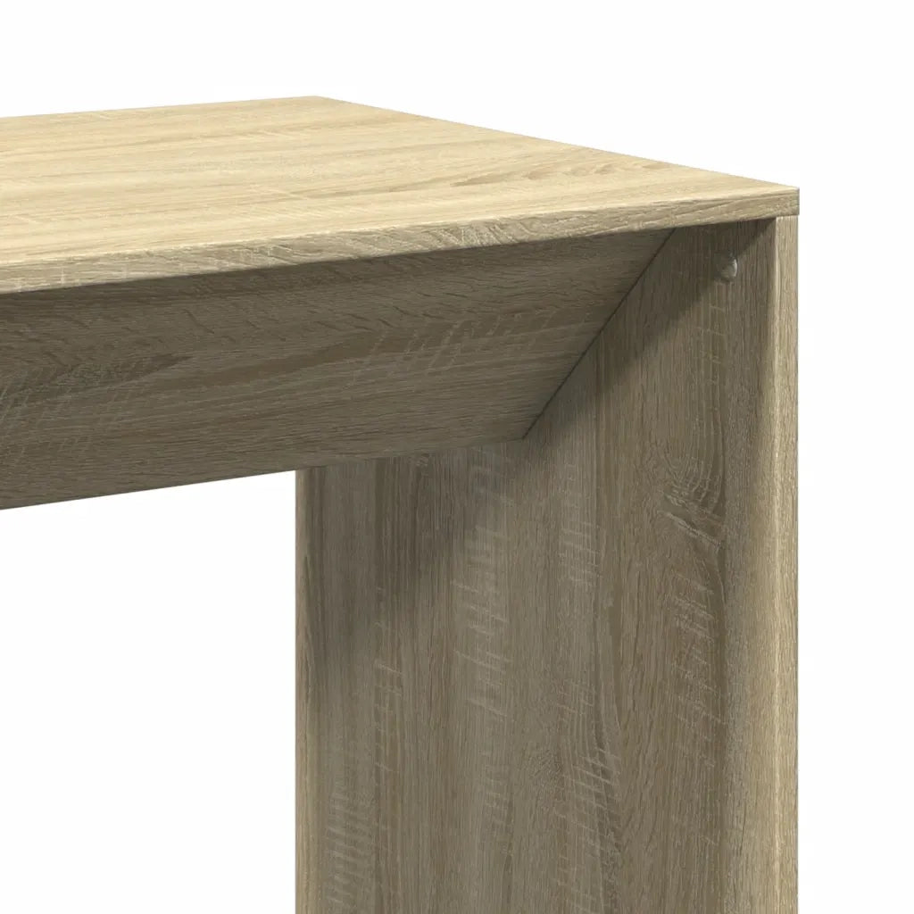 Tavolo da Bar Rovere Sonoma 51x50x103,5 cm in Legno Multistrato