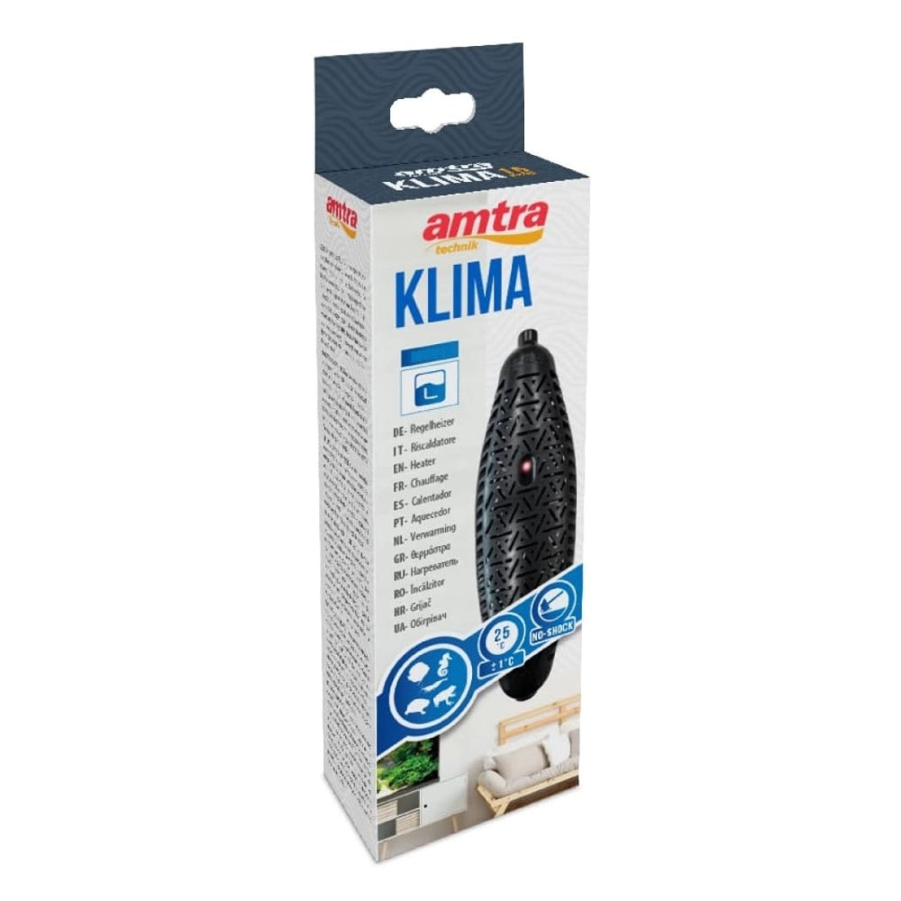 Amtra Klima Nano Preset 50w - riscaldatore presettato 25°C per acquari e paludari
