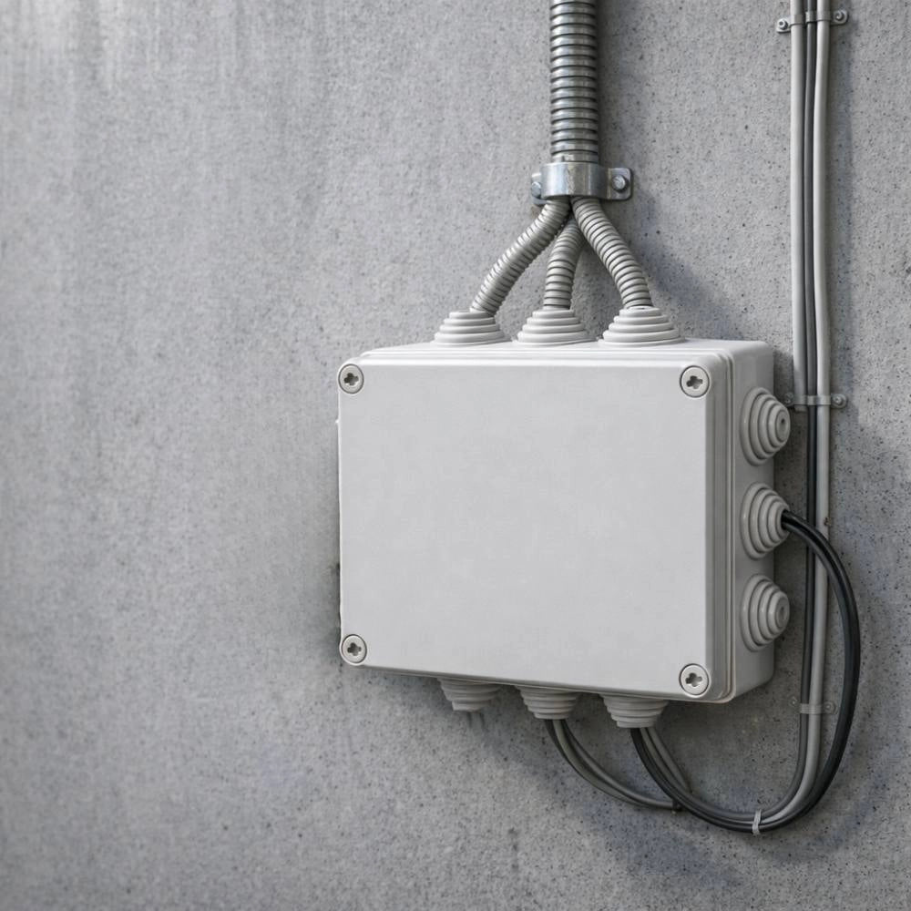 Cassetta stagna marlanvil 012.a ip65 per connessioni elettriche 300x220x120mm