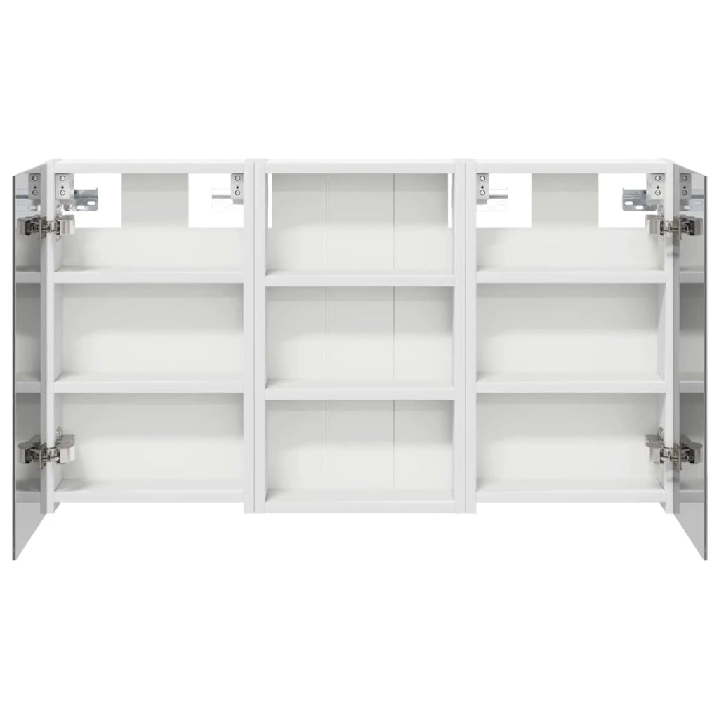 Set di Armadi da Bagno | Armadio da bagno con lo scaffale 3 pz 90 x 10,5 x 50 cm