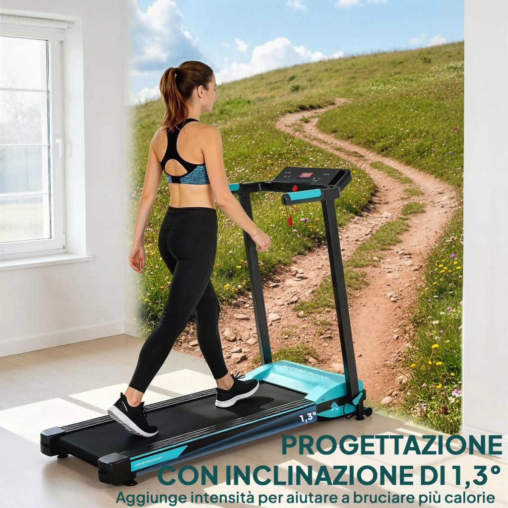 Tapis Roulant Pieghevole ¨C zephmum ¨C Azzurro