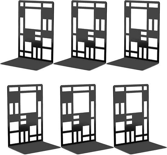 Tre paia di sostegni decorativi metallici a forma di albero per cucina ufficio scuola biblioteca (geruit)