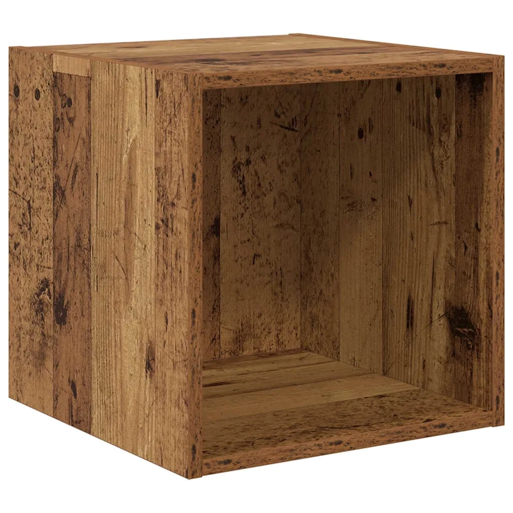 vidaXL Set di mobili TV 2 pcs Legno antico 37 x 37 x 142.5 cm
