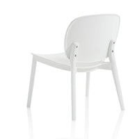 Set 2 Sedie 58x48,5x71 cm in Polipropilene Bianco