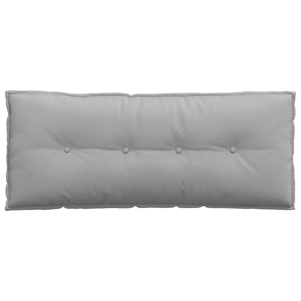 Cuscino per Schiena Grigio Nuvola 120 x 19 x 50 cm Tessuto