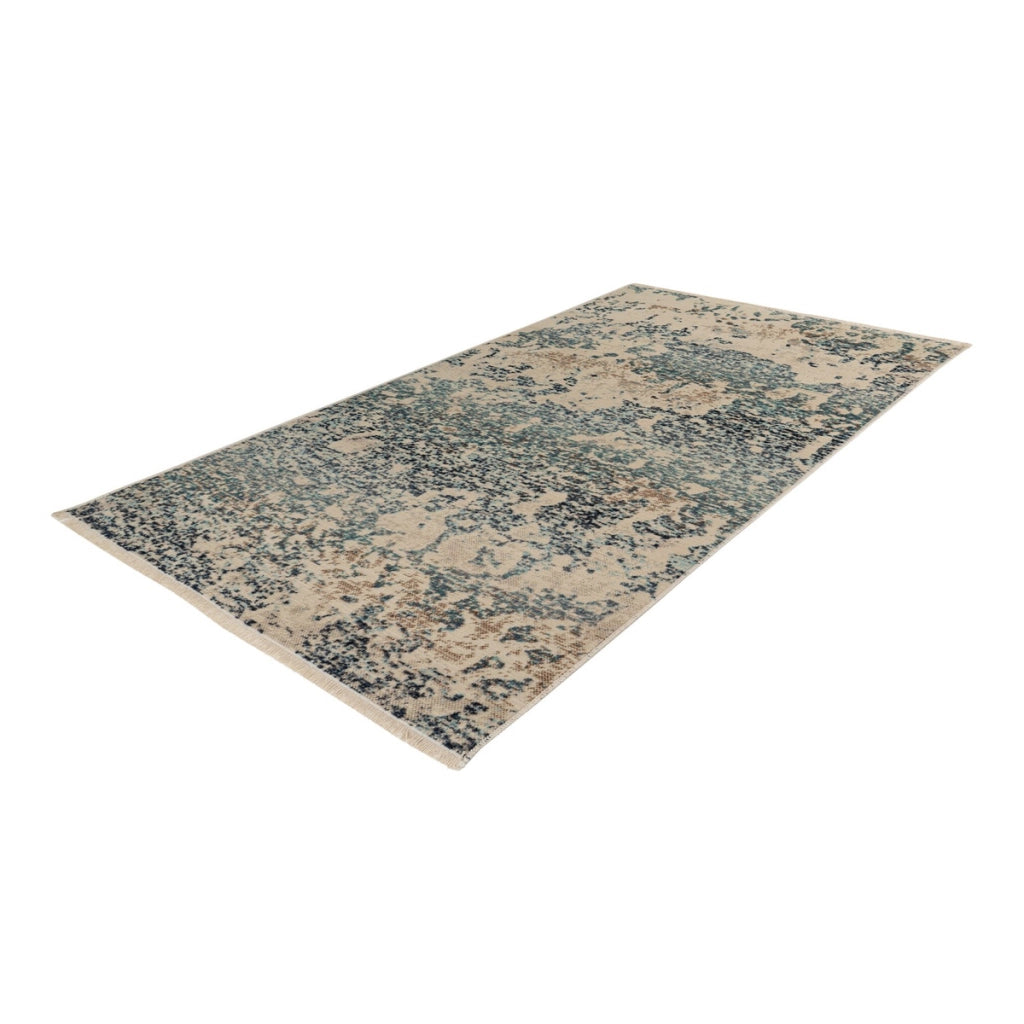 Tappeto Charu 300 Blu in stile vintage