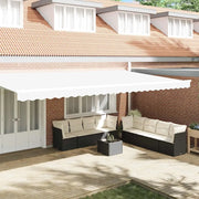 Tenda a Braccio Bianco 5.8 x 0.2 m Tela 42000770