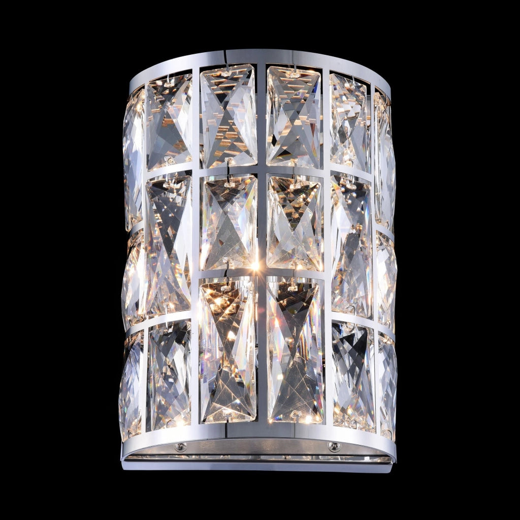 Lampada da parete Modern in Metallo Gelid Cromo