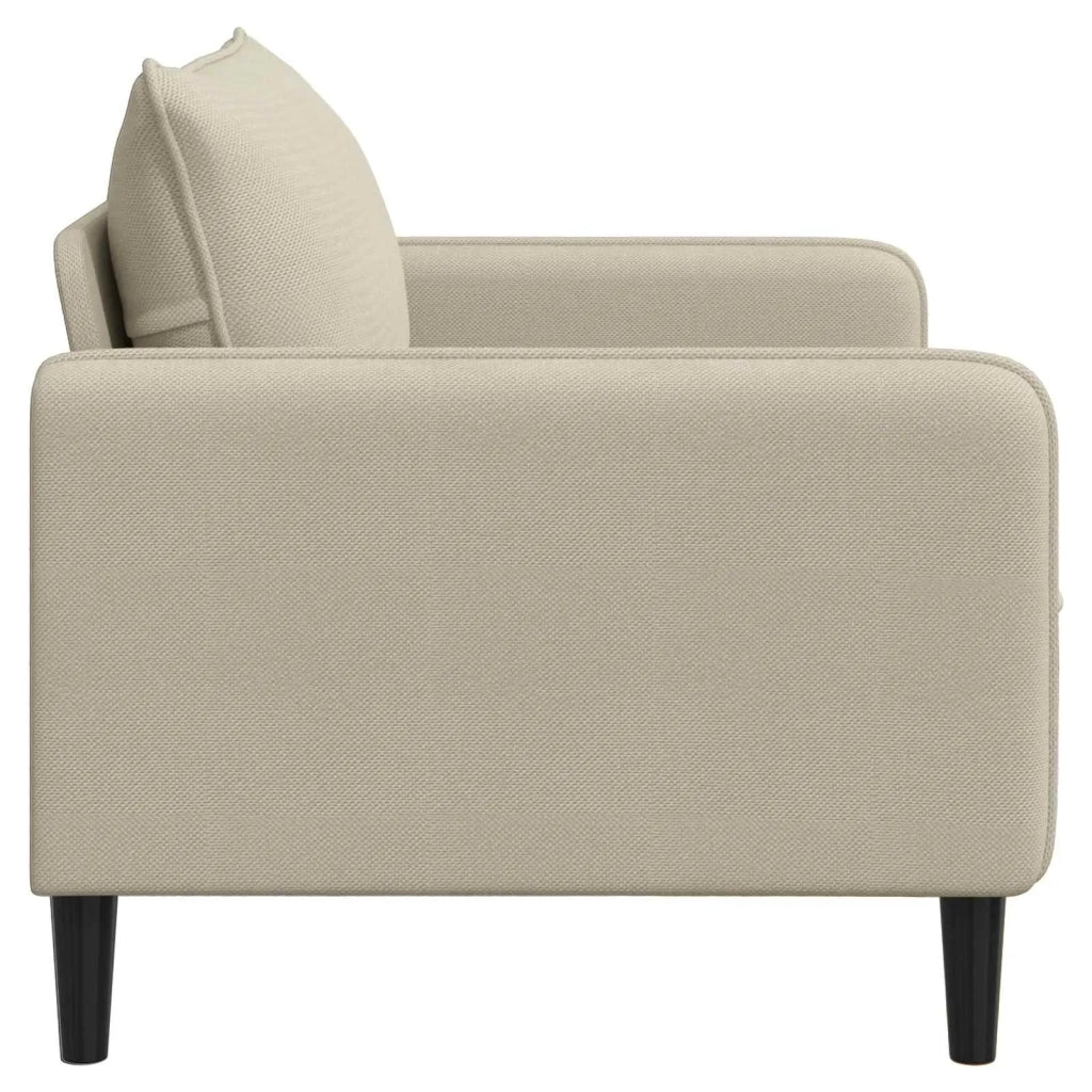 Poltrona XXL Beige Velluto 42043557