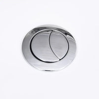 Vaso WC in Ceramica da Bagno Rotondo Base con Scarico Bianco 3059888