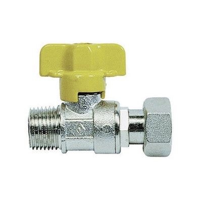 RUBINETTO A SFERA PER GAS MF CON BOCCHETTONE- 3/4 x 1/2- BUGAT- pezzi 1