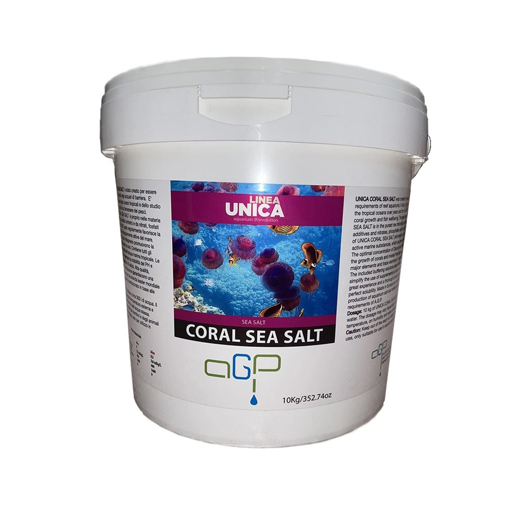 AGP Linea Unica Coral Sea Salt - Sale Marino per Acquari di Barriera Formato: 10 Kg