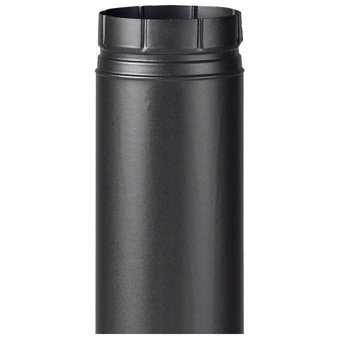 Ala Tubo Smaltato 15X 25 Nero Opaco
