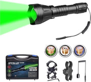 Lanterna Militare - Lanterna LED Ricaricabile - Multi Funzione - Impermeabile - per Casa, Campeggio, Emergenze