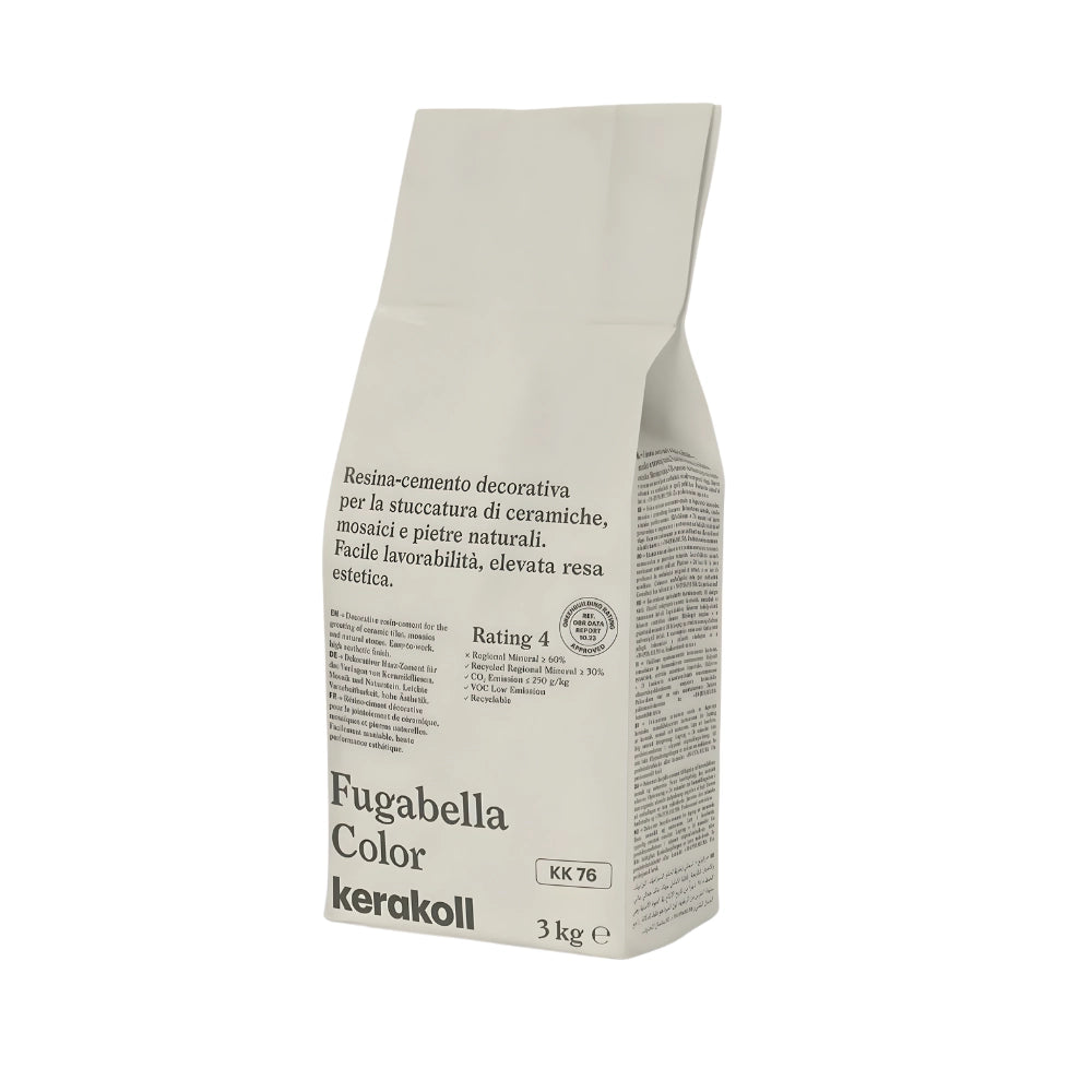 Fugabella color kk 76 resina cemento decorativa per stuccatura 3 kg