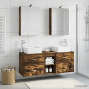 Set di mobili per il bagno 5 pcs Rovere Fumo 3406755