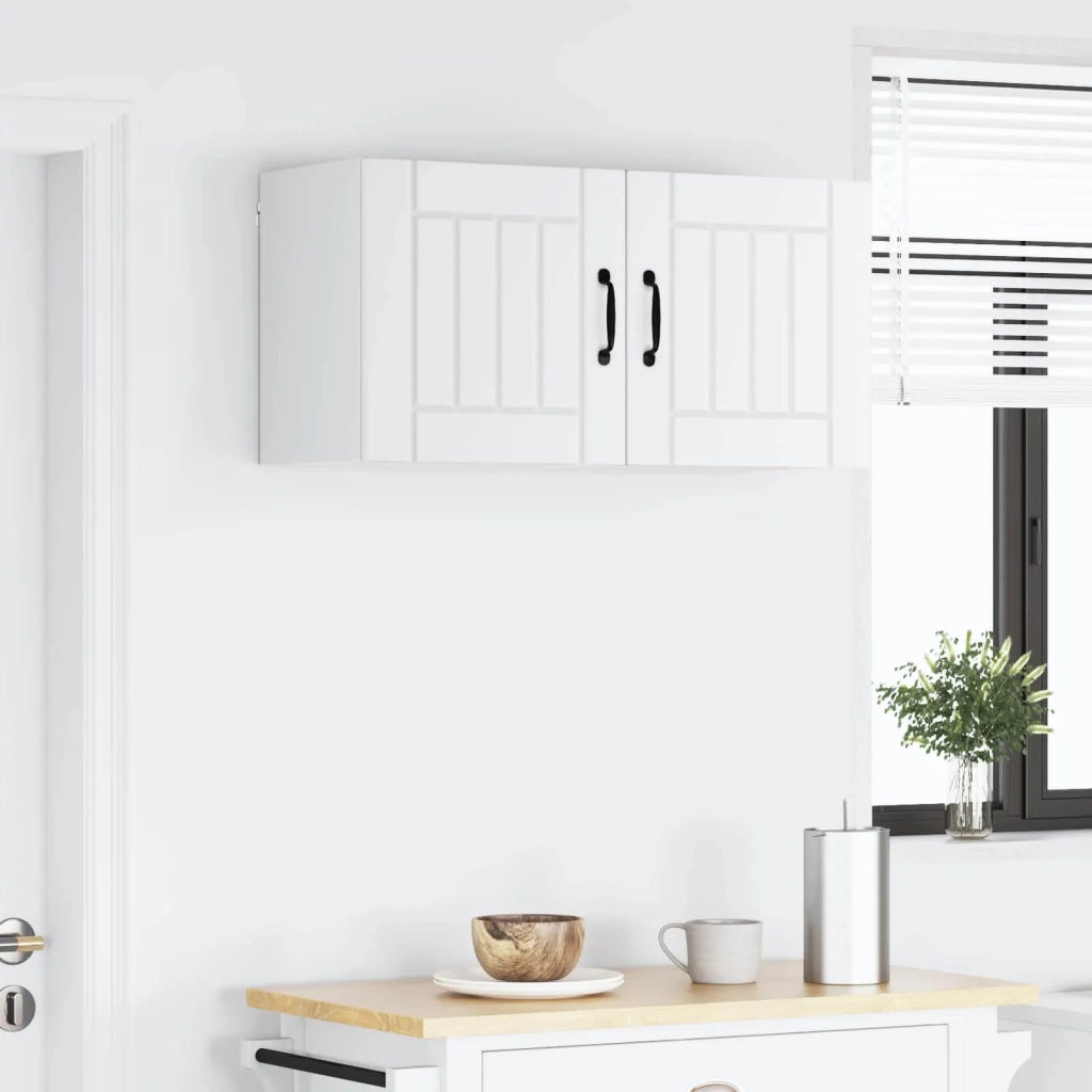 Armadietto a muro LUCCA 2 pcs Bianco 40 x 31 x 40 cm 884875