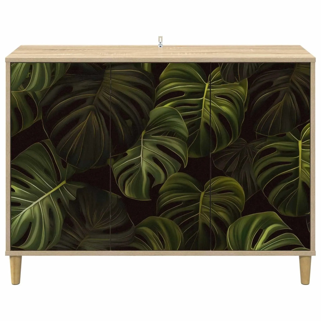 Credenza ELBURG Sonoma 102 x 33 x 75 cm Legno ingegnerizzato 8006953