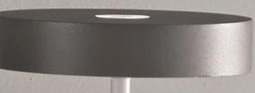 LUMETTO TAP TOUCH ANTRACITE LED 3000K 240LM 3W DIMMERABILE
