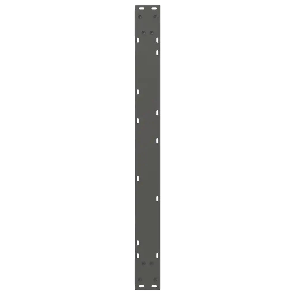 Gambe per tavolo da pranzo 2 pz Antracite 90x(72-73,3) cm Acciaio 4012734