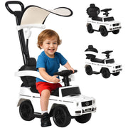 Correpasillos per Bambini Mercedes G350 ¨C Zephmum ¨C Bianco 85.5x40.5x95 cm