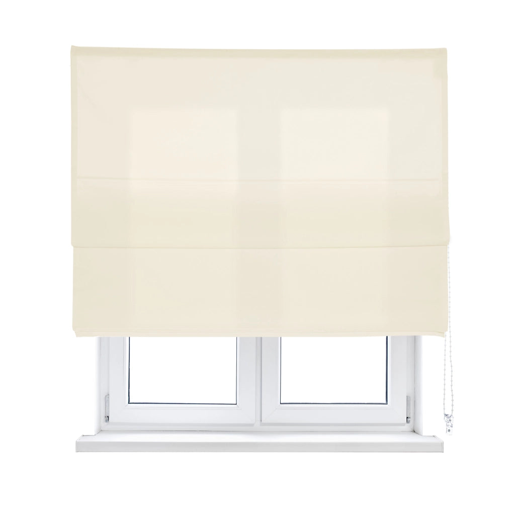 VIEWTEX Tenda Tenda pacchetto steccata Traslucida Ivory 180 x 175cm - Made in Europe - 5 anni di garanzia