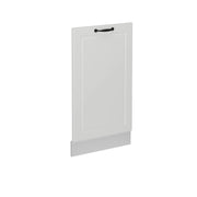 Pannello frontale della lavastoviglie R-Line Bianco rustico/Bianco 45 cm senza piano di lavoro Vicco