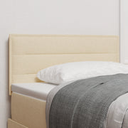 testiera  Design Lines Crema 80 cm Tessuto