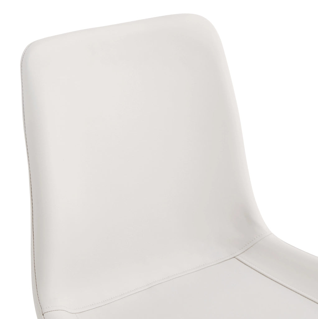 Set tavolo rotondo con sedie, Ø 100 cm, MDF e vetro, marrone, nero e bianco