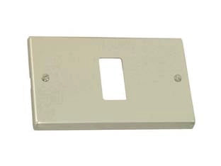 PLACCA 1 POSTO IN ALLUMINIO PAGLIERINO- - mm.115x80h. - 10 pezzi