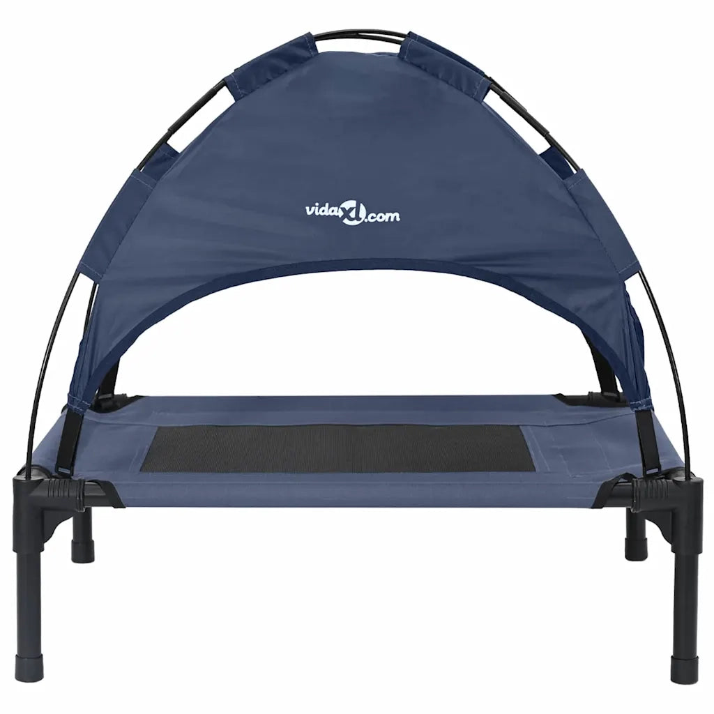 Letto per Cani Blu navy 76 x 62 x 70,5 cm Acciaio 42008178