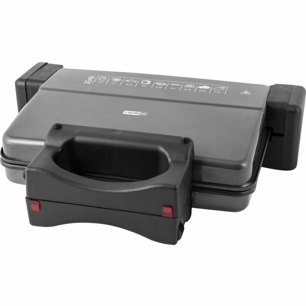 Trade Shop - Piastra Da Cucina Elettrica 2000w Con Doppia Piastra Antiaderente In Alluminio -