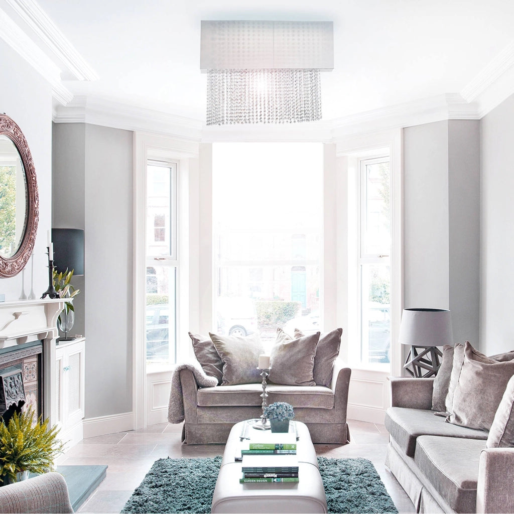 Osoppo, Lampada da Soffitto, Bianco