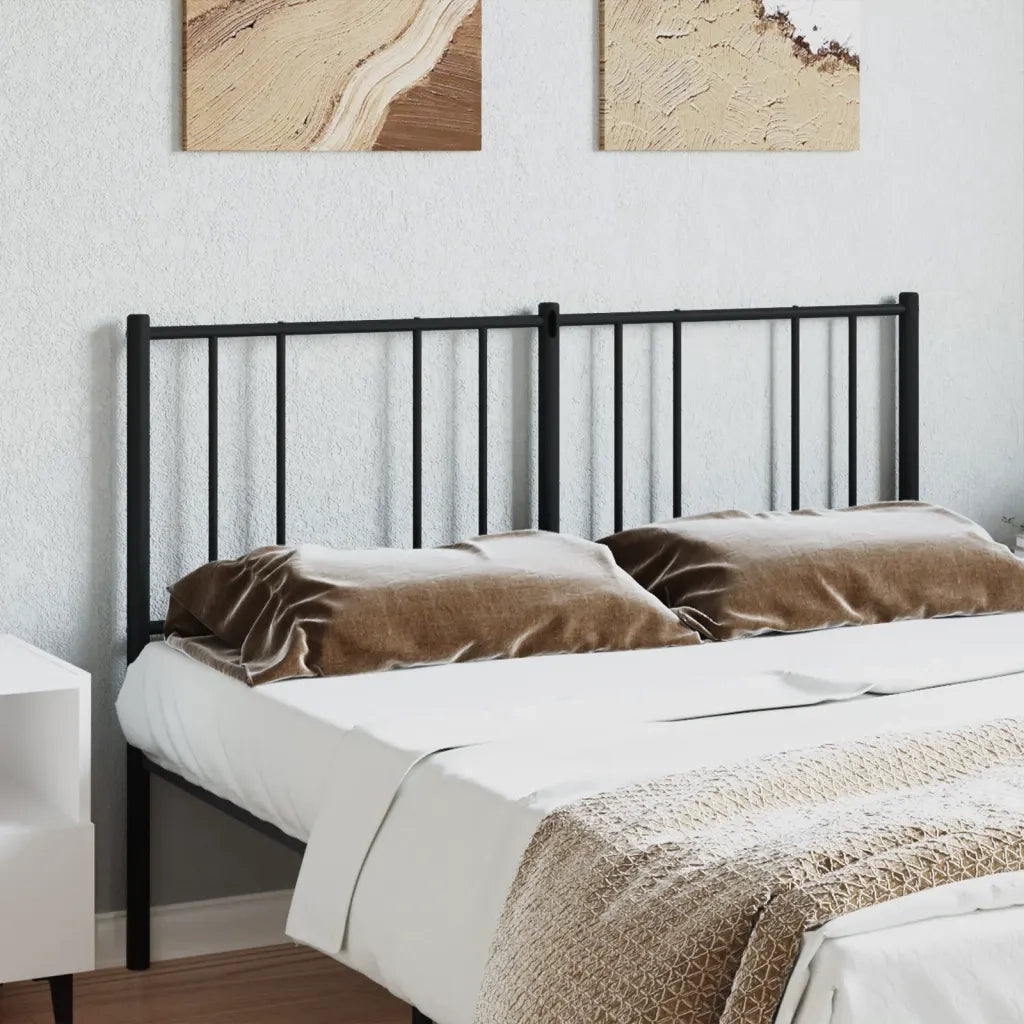 Testiera di Ricambio in Metallo Nero 135 cm 352512