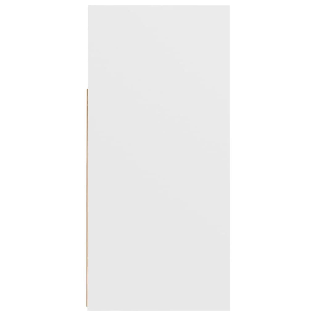 Buffet credenza cassettiera mobiletto mobile contenitore organizer per cucina soggiorno salotto con luci LED 80 x 35 x 75 cm bianco 02_0029858