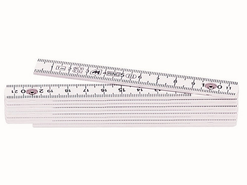 10pz metro in fibra di vetro bianco lunghezza mt.1 cod:ferx.vit48951