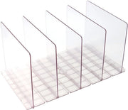Divisori per pannelli di armadio trasparenti in acrilico - 41,5 x 23,9 x 20 cm - Servizio post-vendita eccellente - Divisori per pannelli di armadio