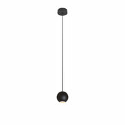 Lampada a Sospensione Bora 8,5W 36º 2700K Nero Opaco - Illuminazione LED di Precisione ad alte prestazioni per interni - Beneito & Faure