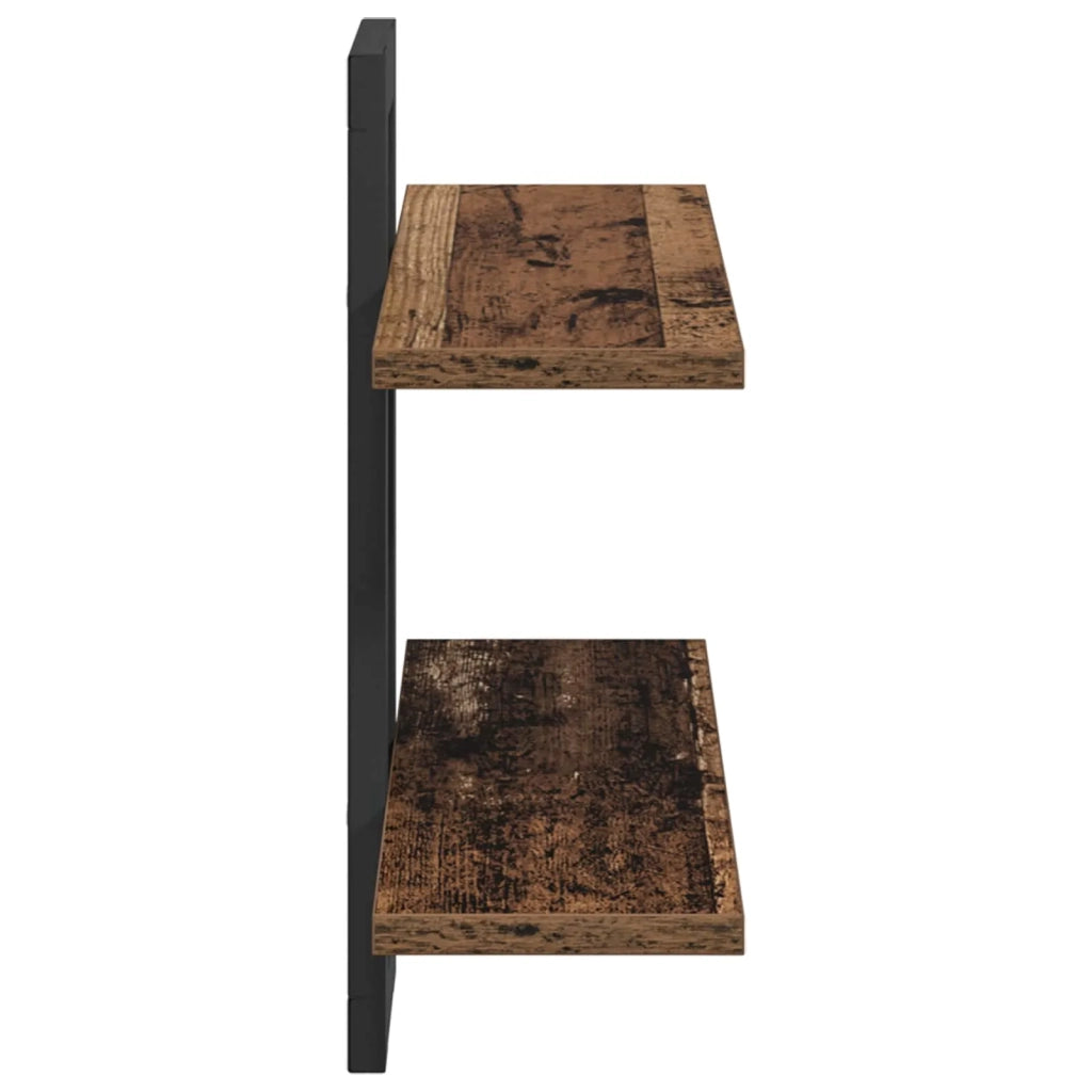 Scaffali flottanti Legno antico 40 x 15 x 40 cm 8012418