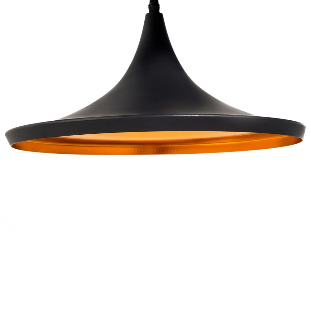 Lampadario da Cucina moderna a sospensione a soffitto a 3 luci Nero