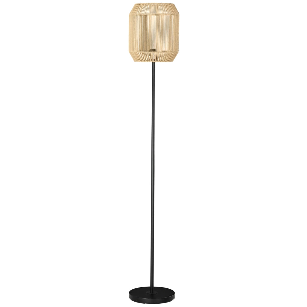 Lampada da terra con paralume in carta ¨C Minimal ¨C base E27, ? 26 x 164H cm